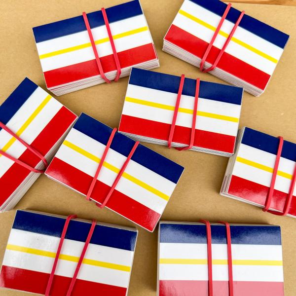 Aufkleber - Landesflagge Mecklenburg-Vorpommern_02